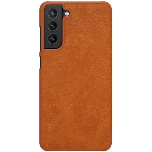 Hurtownia GSM - Etui Nillkin Qin Samsung Galaxy S21 FE maro - NLK485 - {ean13} - Hurt