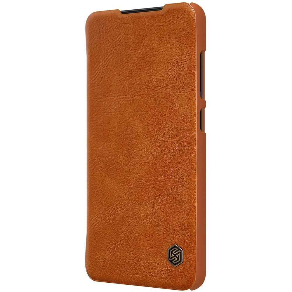 Hurtownia GSM - Etui Nillkin Qin Samsung Galaxy S21 FE barna - NLK485 - {ean13} - Hurt