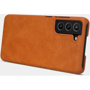 Hurtownia GSM - Etui Nillkin Qin Samsung Galaxy S21 FE maro - NLK485 - {ean13} - Hurt