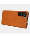 Hurtownia GSM - Etui Nillkin Qin Samsung Galaxy S21 FE barna - NLK485 - {ean13} - Hurt
