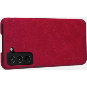 Hurtownia GSM - Etui Nillkin Qin Samsung Galaxy S21 FE maro - NLK485 - {ean13} - Hurt
