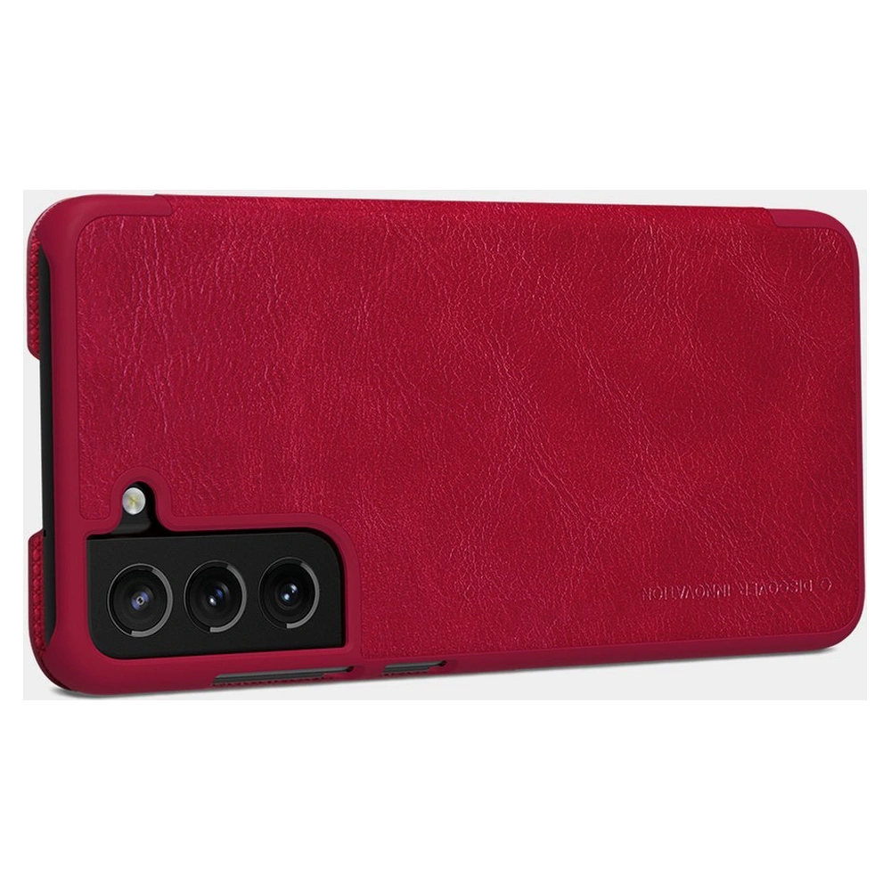 Hurtownia GSM - Etui Nillkin Qin Samsung Galaxy S21 FE barna - NLK485 - {ean13} - Hurt