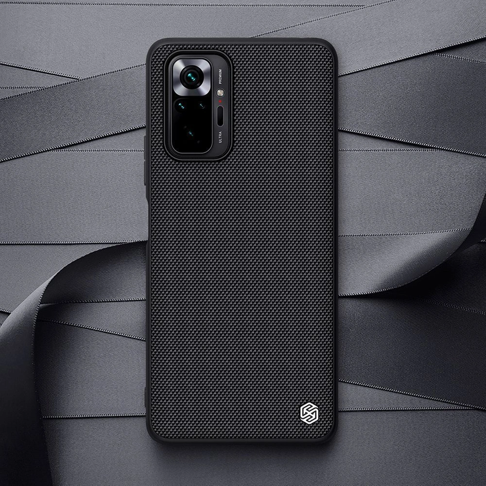 Hurtownia GSM - Etui Nillkin Textured Xiaomi Redmi Note 10 Pro negru - NLK486 - {ean13} - Hurt