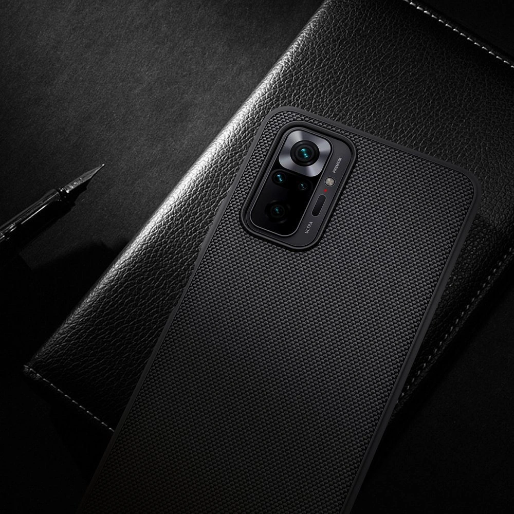 Hurtownia GSM - Etui Nillkin Textured Xiaomi Redmi Note 10 Pro negru - NLK486 - {ean13} - Hurt