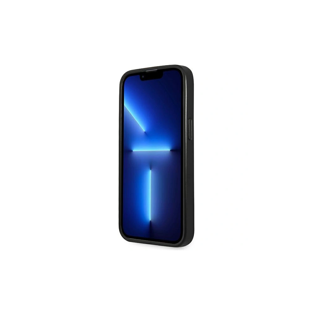 Hurtownia GSM - Etui Guess GUHCP14LPSATLK Apple iPhone 14 Pro černý/black hardcase SaffianoTriangle Logo - GUE2101 - {ean13} - Hurt