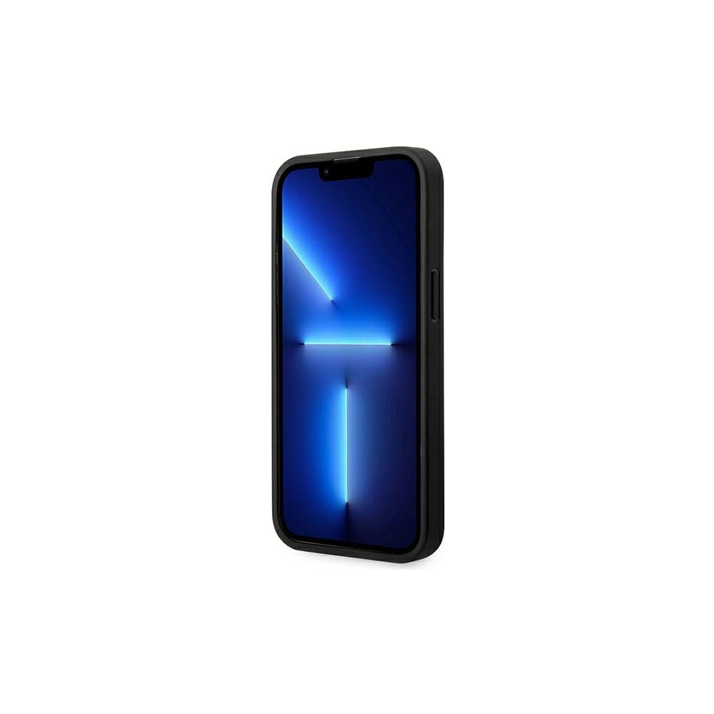Hurtownia GSM - Case BMW BMHCP14X22PTDK Apple iPhone 14 Pro Max schwarz/black Lederstempel Tricolor - BMW318 - {ean13} - Hurt