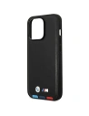 Hurtownia GSM - Etui BMW BMHCP14X22PTDK Apple iPhone 14 Pro Max fekete/bal bőr bélyegző tricolor - BMW318 - {ean13} - Hurt