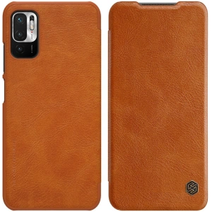 Wholesale Nillkin Qin Xiaomi Redmi Note 10 5G brown - NLK487 - {ean13} - Hurt