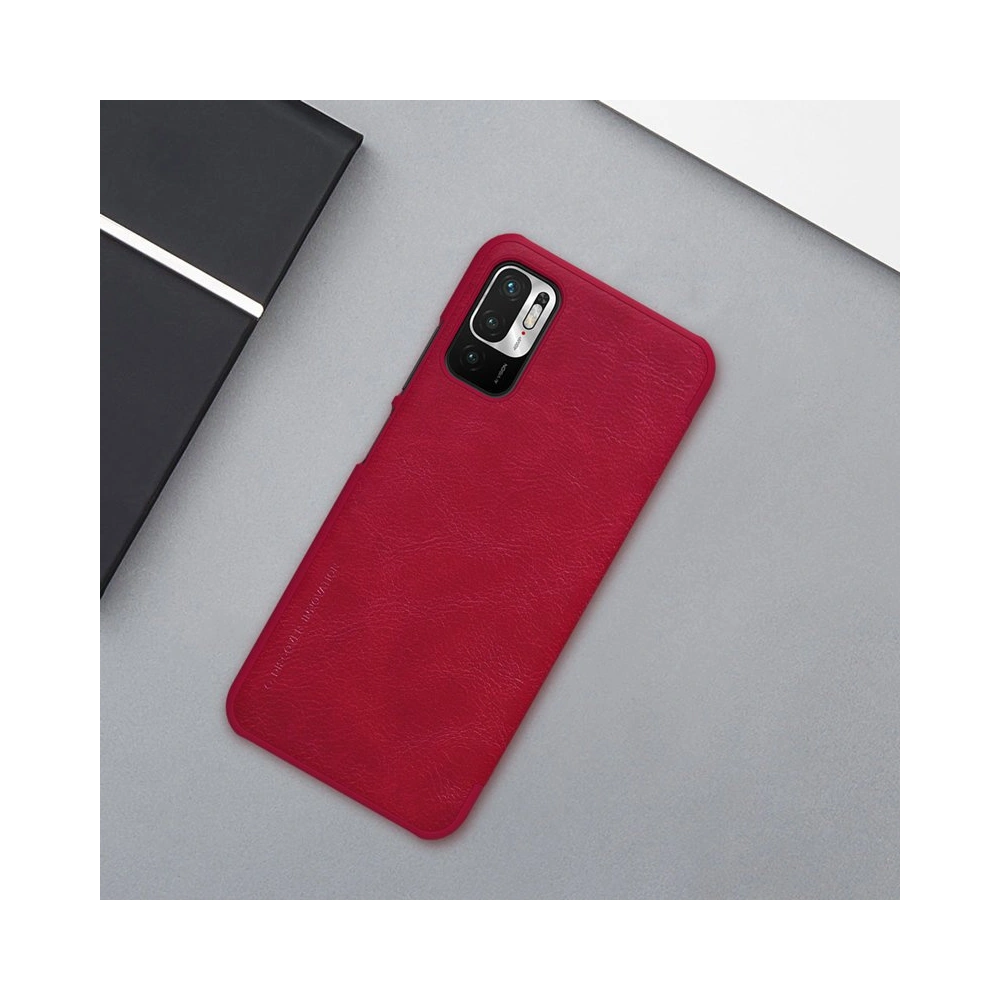 Hurtownia GSM - Etui Nillkin Qin Xiaomi Redmi Note 10 5G maro - NLK487 - {ean13} - Hurt