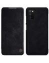 Hurtownia GSM - Etui Nillkin Qin Samsung Galaxy A03s fekete - NLK488 - {ean13} - Hurt
