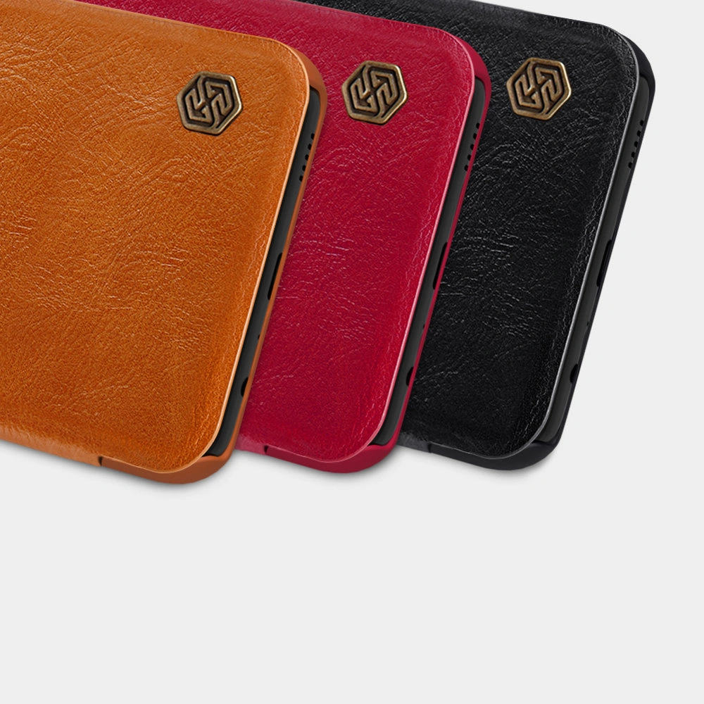 Hurtownia GSM - Etui Nillkin Qin Samsung Galaxy A03s černé - NLK488 - {ean13} - Hurt