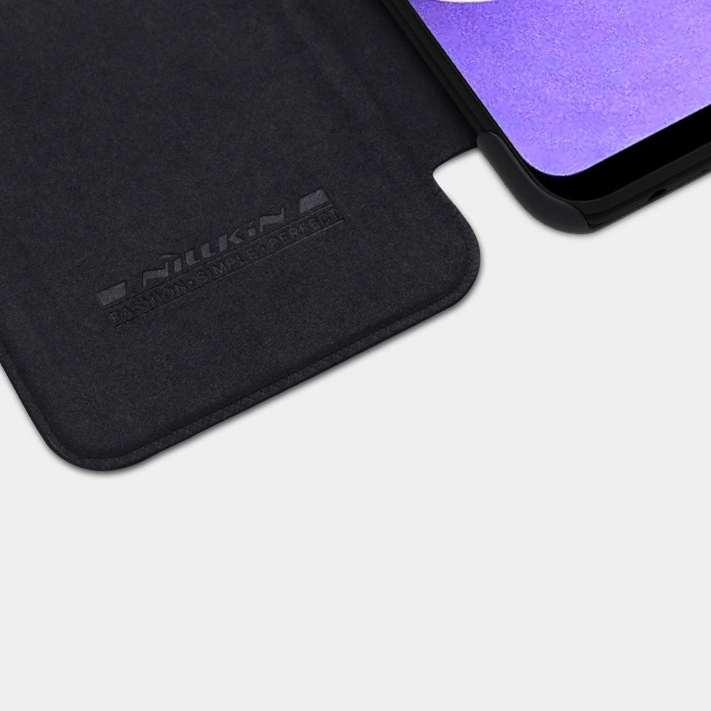 Hurtownia GSM - Etui Nillkin Qin Samsung Galaxy A03s fekete - NLK488 - {ean13} - Hurt