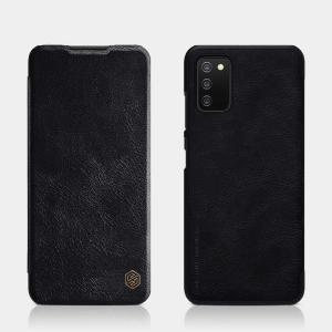 Hurtownia GSM - Etui Nillkin Qin Samsung Galaxy A03s czarny - NLK488 - {ean13} - Hurt