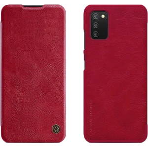 Wholesale Nillkin Qin Samsung Galaxy A03s red - NLK489 - {ean13} - Hurt