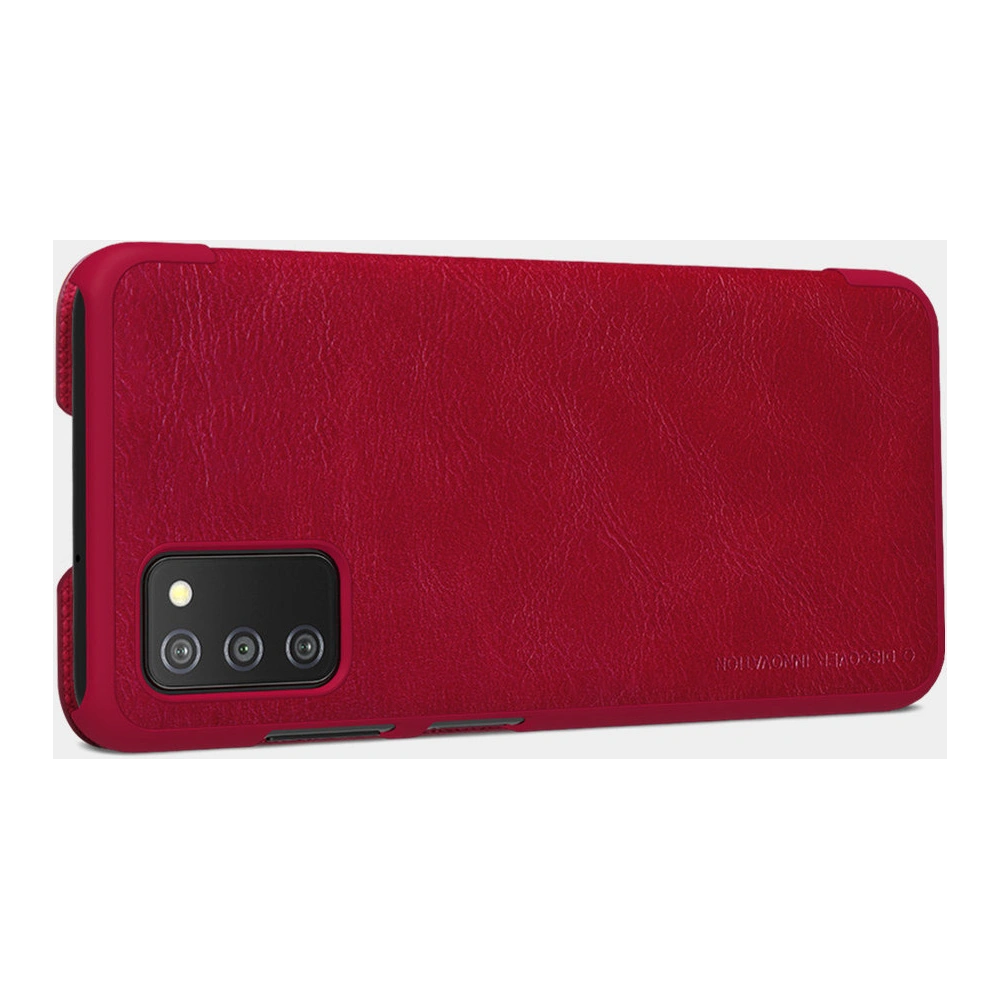 Hurtownia GSM - Etui Nillkin Qin Samsung Galaxy A03s piros - NLK489 - {ean13} - Hurt