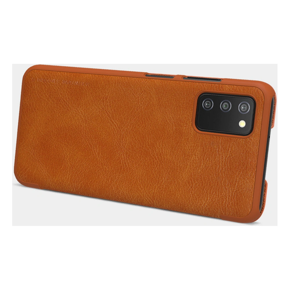 Hurtownia GSM - Etui Nillkin Qin Samsung Galaxy A03s piros - NLK489 - {ean13} - Hurt