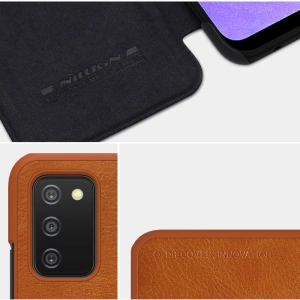 Wholesale Nillkin Qin Samsung Galaxy A03s red - NLK489 - {ean13} - Hurt