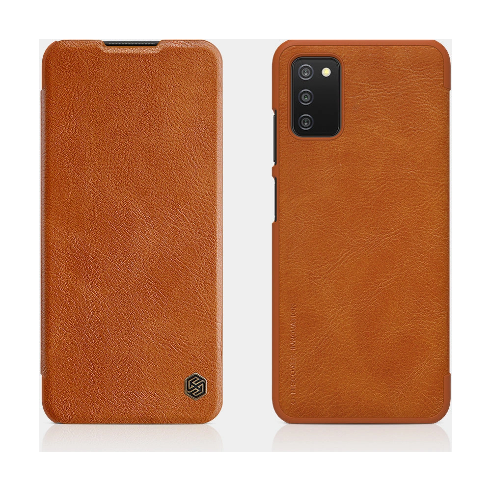 Hurtownia GSM - Etui Nillkin Qin Samsung Galaxy A03s piros - NLK489 - {ean13} - Hurt