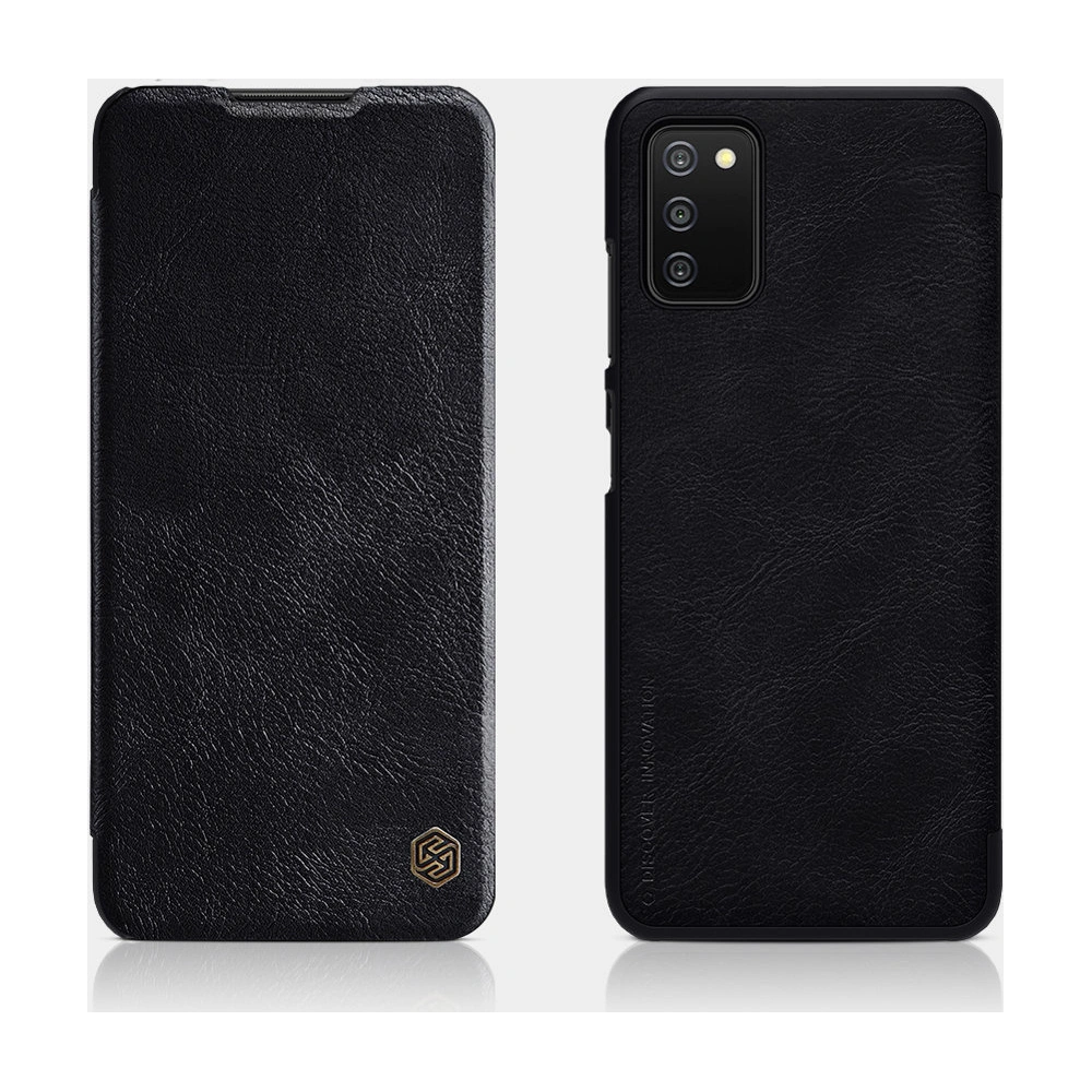 Hurtownia GSM - Etui Nillkin Qin Samsung Galaxy A03s piros - NLK489 - {ean13} - Hurt