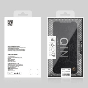 Wholesale Nillkin Qin Samsung Galaxy A22 4G black - NLK490 - {ean13} - Hurt