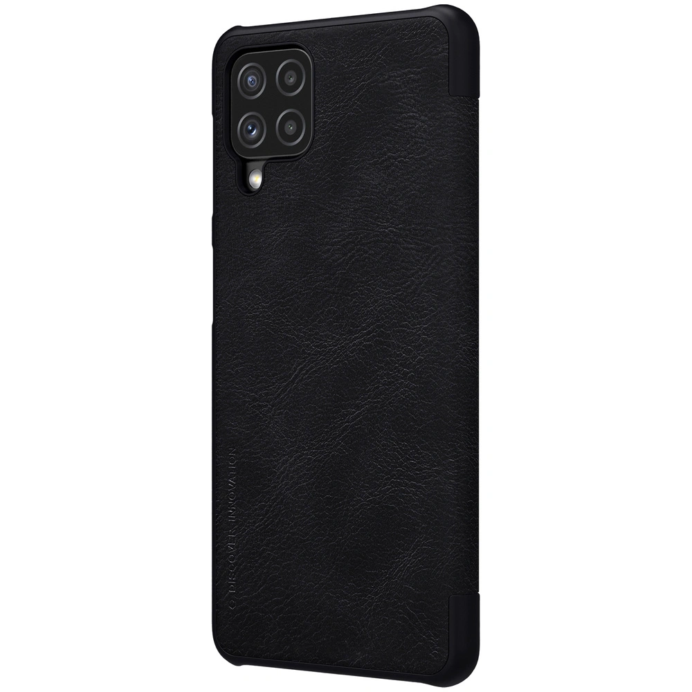 Wholesale Nillkin Qin Samsung Galaxy A22 4G black - NLK490 - {ean13} - Hurt
