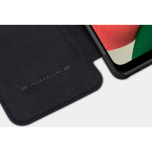 Hurtownia GSM - Etui Nillkin Qin Samsung Galaxy A22 LTE barna - NLK491 - {ean13} - Hurt