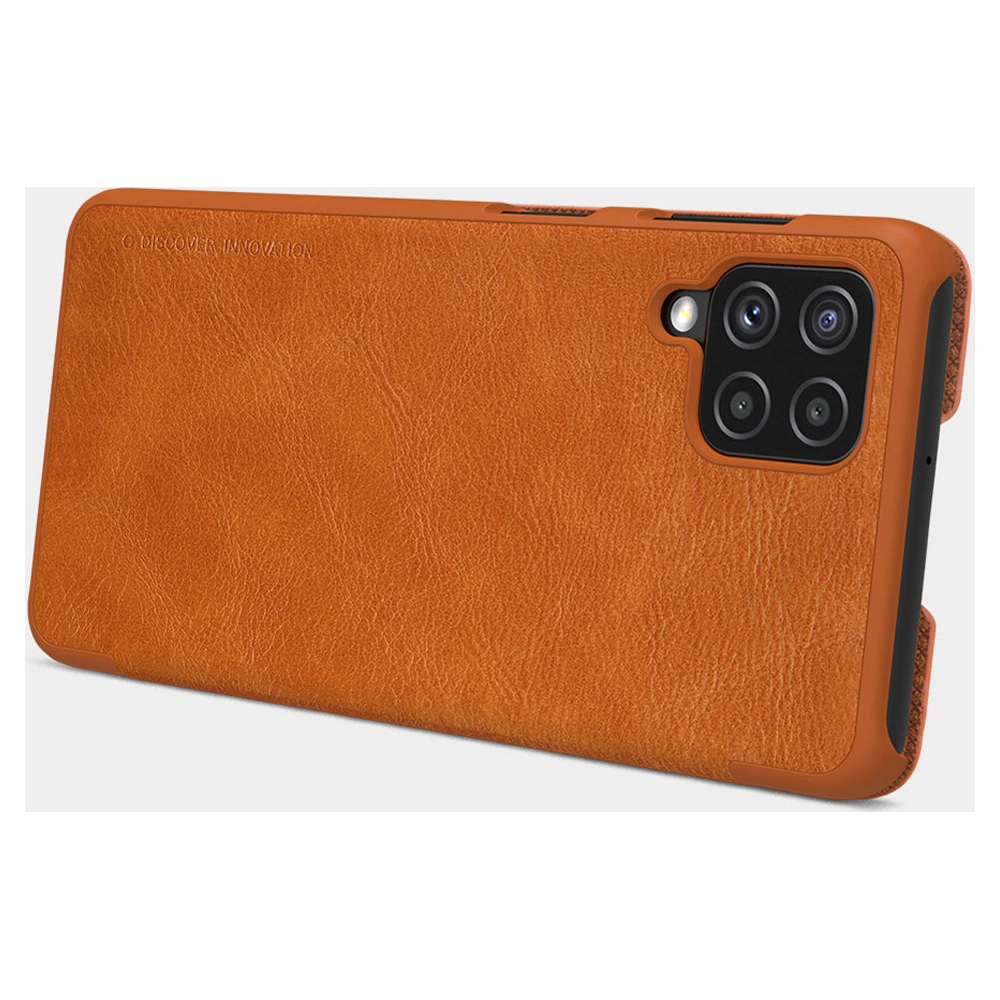 Wholesale Nillkin Qin Samsung Galaxy A22 4G brown - NLK491 - {ean13} - Hurt