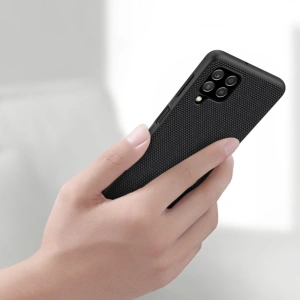 Hurtownia GSM - Etui Nillkin Textured Samsung Galaxy A22 LTE negru - NLK492 - {ean13} - Hurt