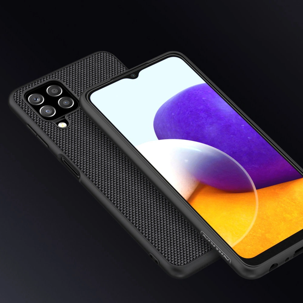 Hurtownia GSM - Etui Nillkin Textured Samsung Galaxy A22 LTE černý - NLK492 - {ean13} - Hurt
