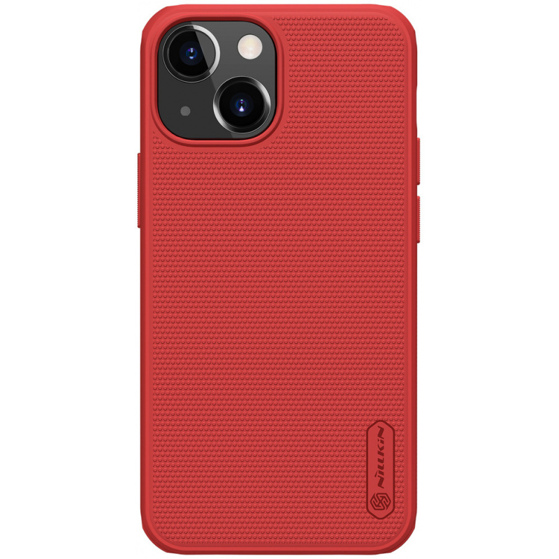 Nillkin Distributor - 6902048222779 - NLK493 - Nillkin Super Frosted Shield Pro Apple iPhone 13 mini red - B2B homescreen