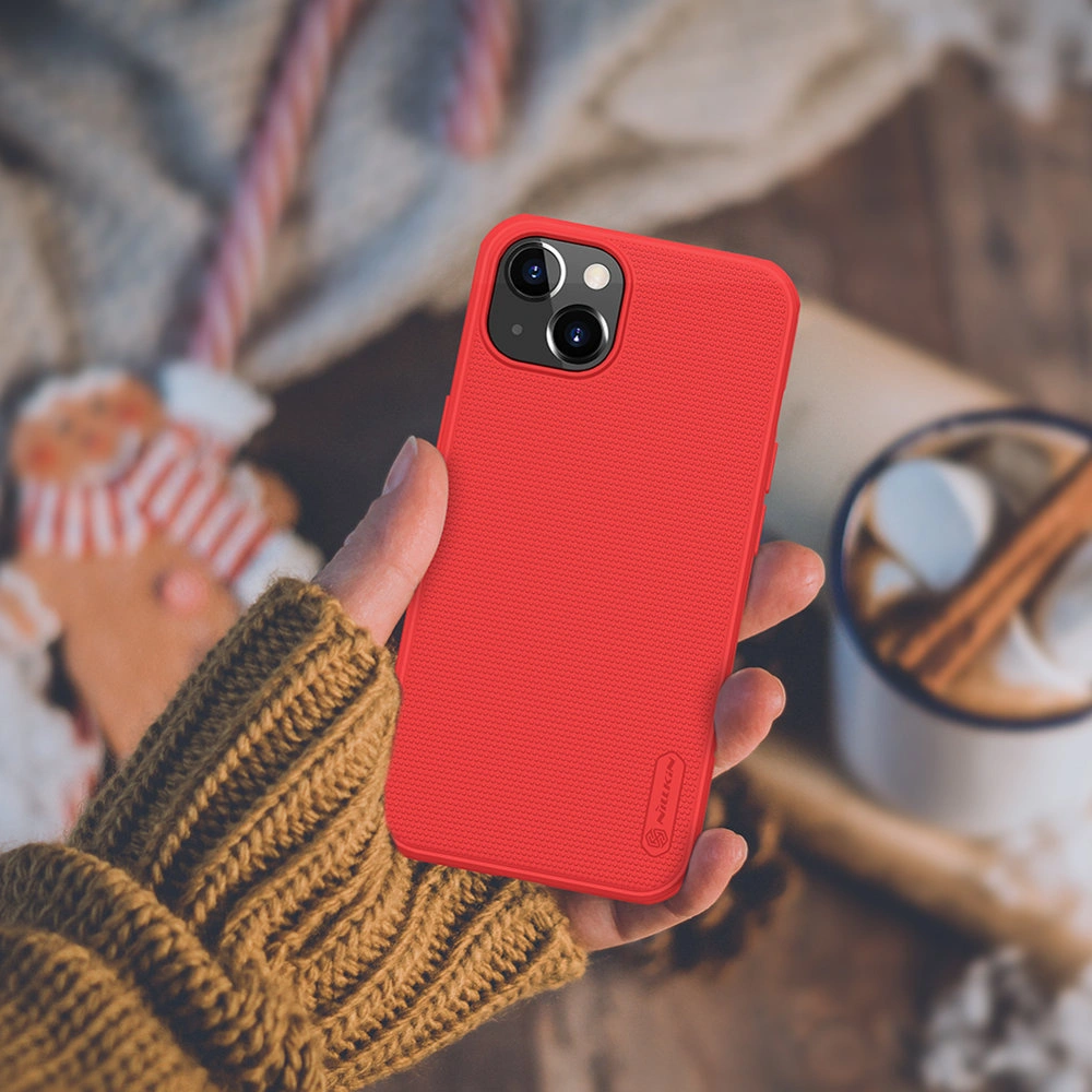 Hurtownia GSM - Etui Nillkin Super Frosted Shield Pro Apple iPhone 13 roșu - NLK495 - {ean13} - Hurt