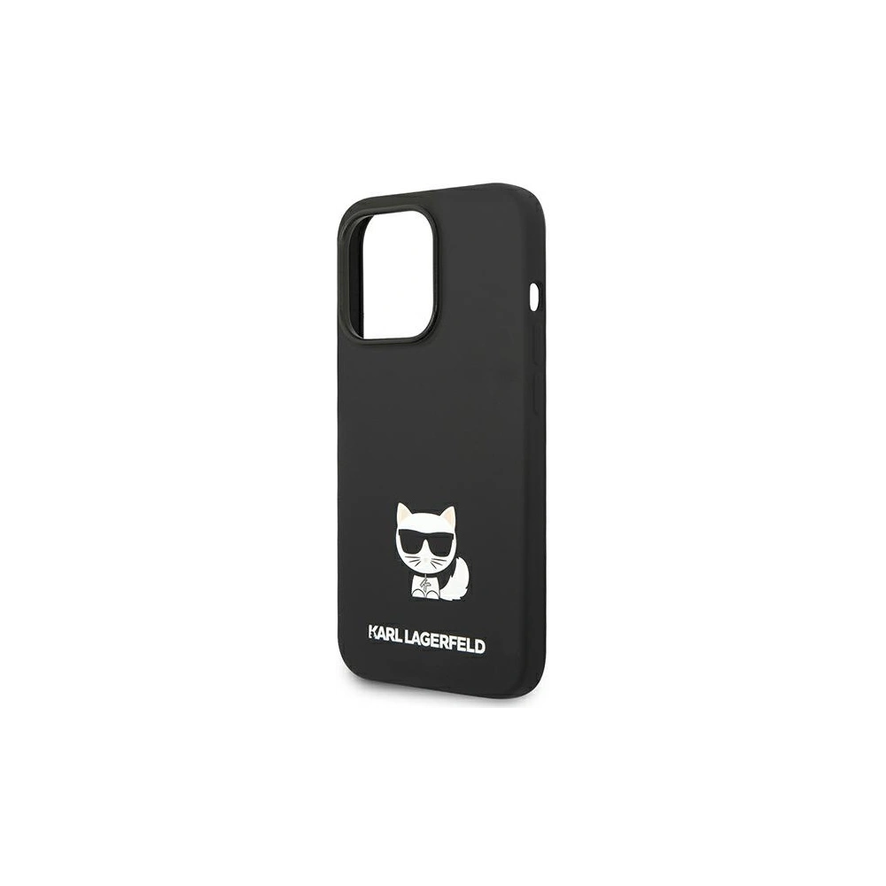 Hurtownia GSM - Etui Karl Lagerfeld KLHCP14LSLCTBK Apple iPhone 14 Pro hardcase černý/black Silicone Choupette Body - KLD1121 - {ean13} - Hurt