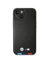 Hurtownia GSM - Case BMW BMHMP14S22PTDK Apple iPhone 14 schwarz/black Leder Prägung Tricolor Magsafe - BMW322 - {ean13} - Hurt