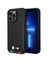 Hurtownia GSM - Etui BMW BMHMP14X22PTDK Apple iPhone 14 Pro Max černý/black Leather Stamp Tricolor Magsafe - BMW323 - {ean13} - Hurt
