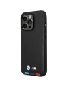 Hurtownia GSM - Etui BMW BMHMP14X22PTDK Apple iPhone 14 Pro Max černý/black Leather Stamp Tricolor Magsafe - BMW323 - {ean13} - Hurt