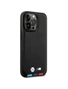 Hurtownia GSM - Etui BMW BMHMP14X22PTDK Apple iPhone 14 Pro Max černý/black Leather Stamp Tricolor Magsafe - BMW323 - {ean13} - Hurt