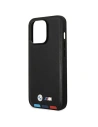 Hurtownia GSM - Etui BMW BMHMP14X22PTDK Apple iPhone 14 Pro Max černý/black Leather Stamp Tricolor Magsafe - BMW323 - {ean13} - Hurt