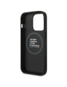 Hurtownia GSM - Etui BMW BMHMP14X22PTDK Apple iPhone 14 Pro Max černý/black Leather Stamp Tricolor Magsafe - BMW323 - {ean13} - Hurt
