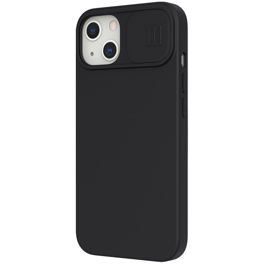 Hurtownia GSM - Etui Nillkin CamShield Silky Silicone Apple iPhone 13 negru - NLK500 - {ean13} - Hurt