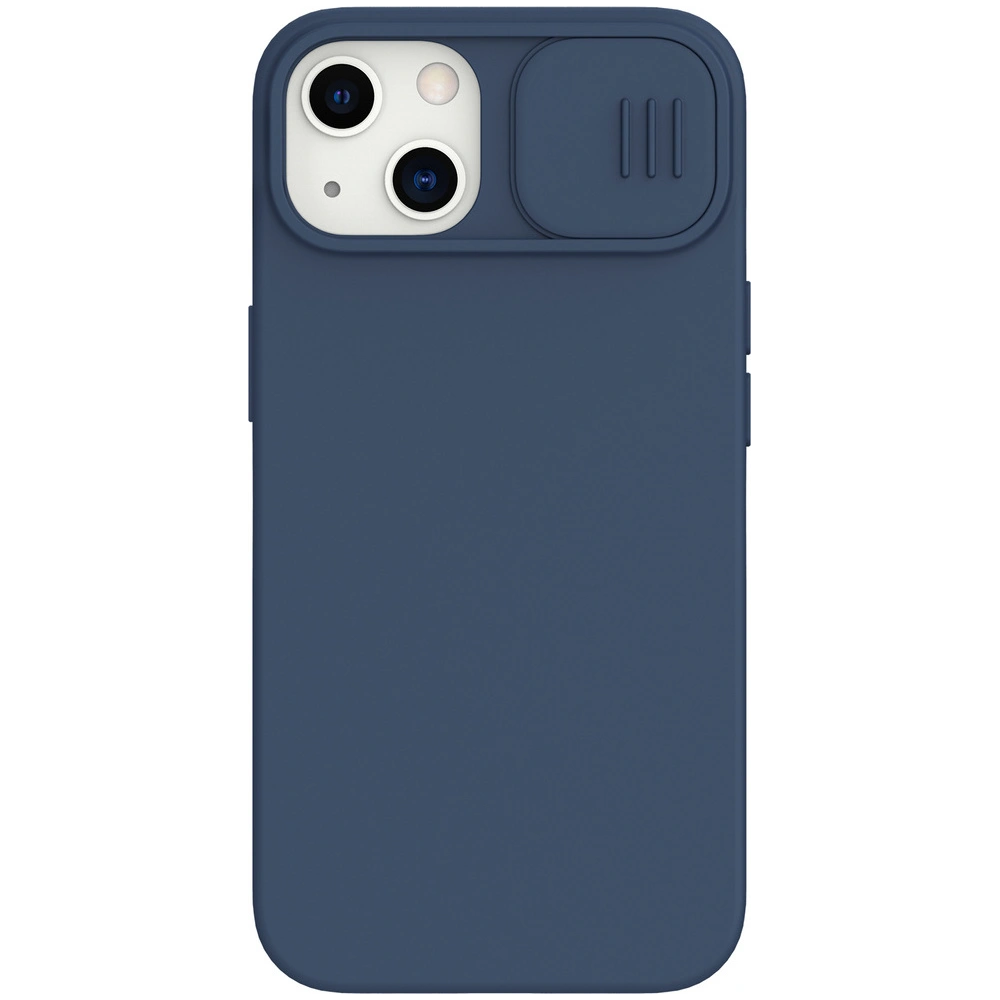 Hurtownia GSM - Etui Nillkin CamShield Silky Silicone Apple iPhone 13 niebieski - NLK501 - {ean13} - Hurt