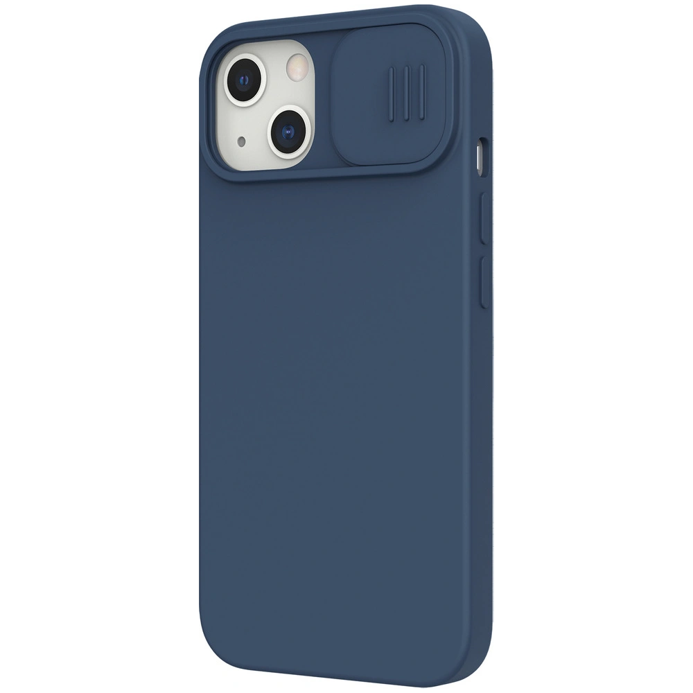 Hurtownia GSM - Case Nillkin CamShield Silky Silicone Apple iPhone 13 blau - NLK501 - {ean13} - Hurt
