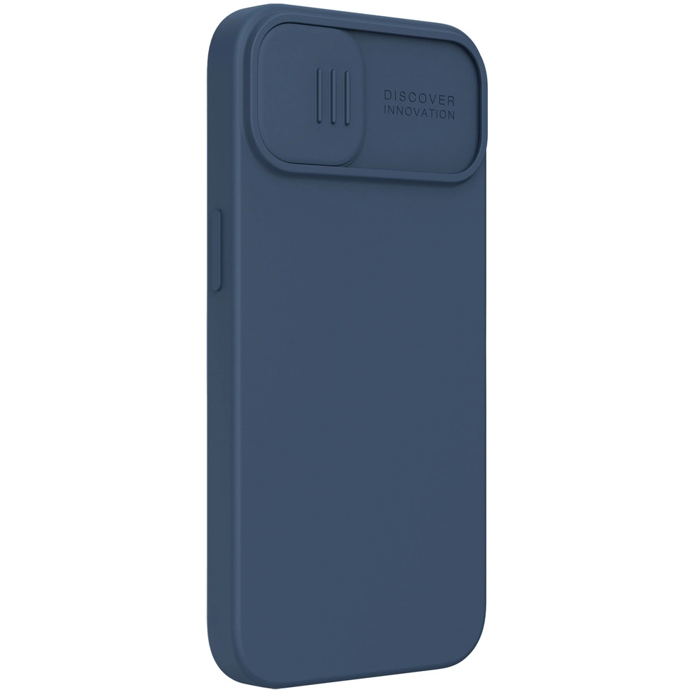 Hurtownia GSM - Etui Nillkin CamShield Silky Silicone Apple iPhone 13 niebieski - NLK501 - {ean13} - Hurt