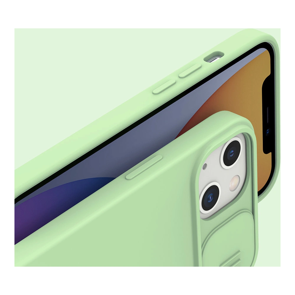 Hurtownia GSM - Case Nillkin CamShield Silky Silicone Apple iPhone 13 blau - NLK501 - {ean13} - Hurt