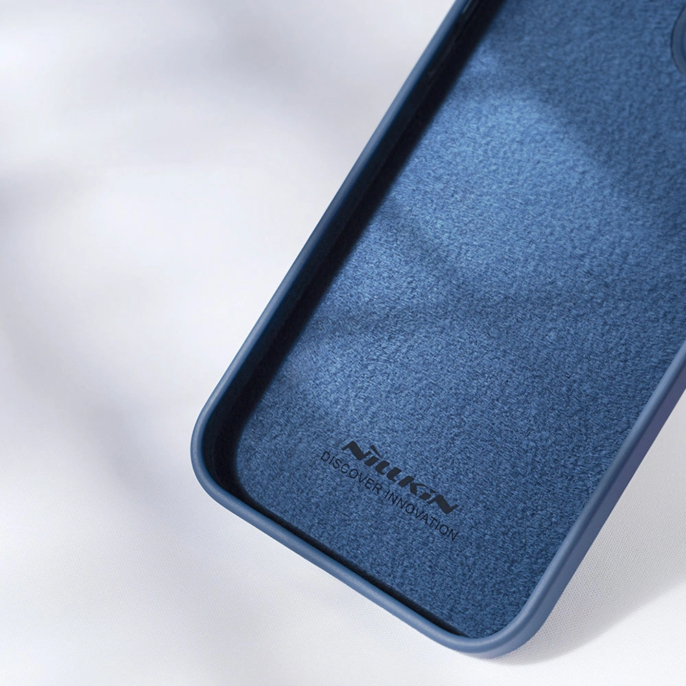 Hurtownia GSM - Case Nillkin CamShield Silky Silicone Apple iPhone 13 blau - NLK501 - {ean13} - Hurt