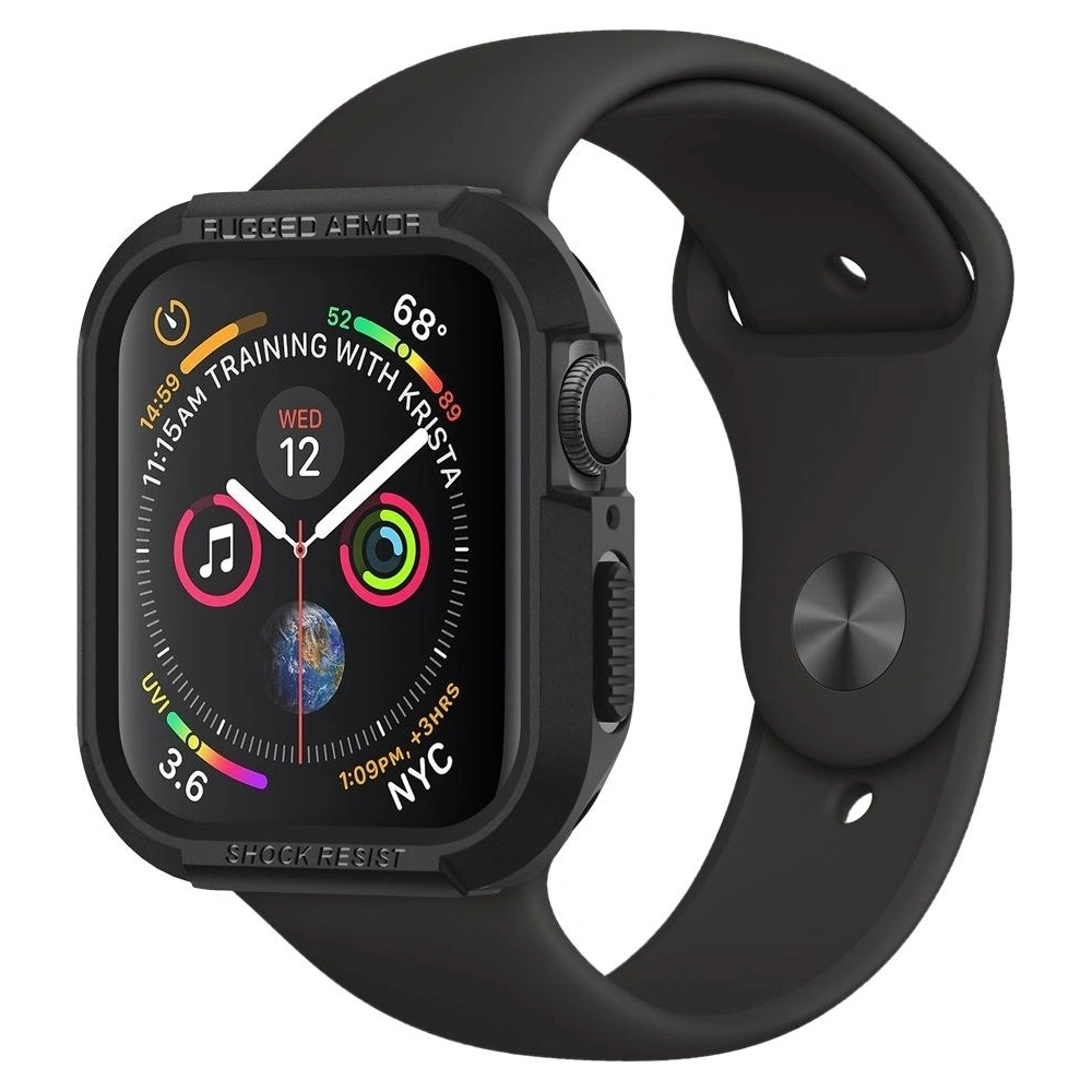 Hurtownia GSM - Etui Spigen Rugged Armor Apple Watch 4/5/6/7/SE 44/45mm Negru - SPN467BLK - {ean13} - Hurt