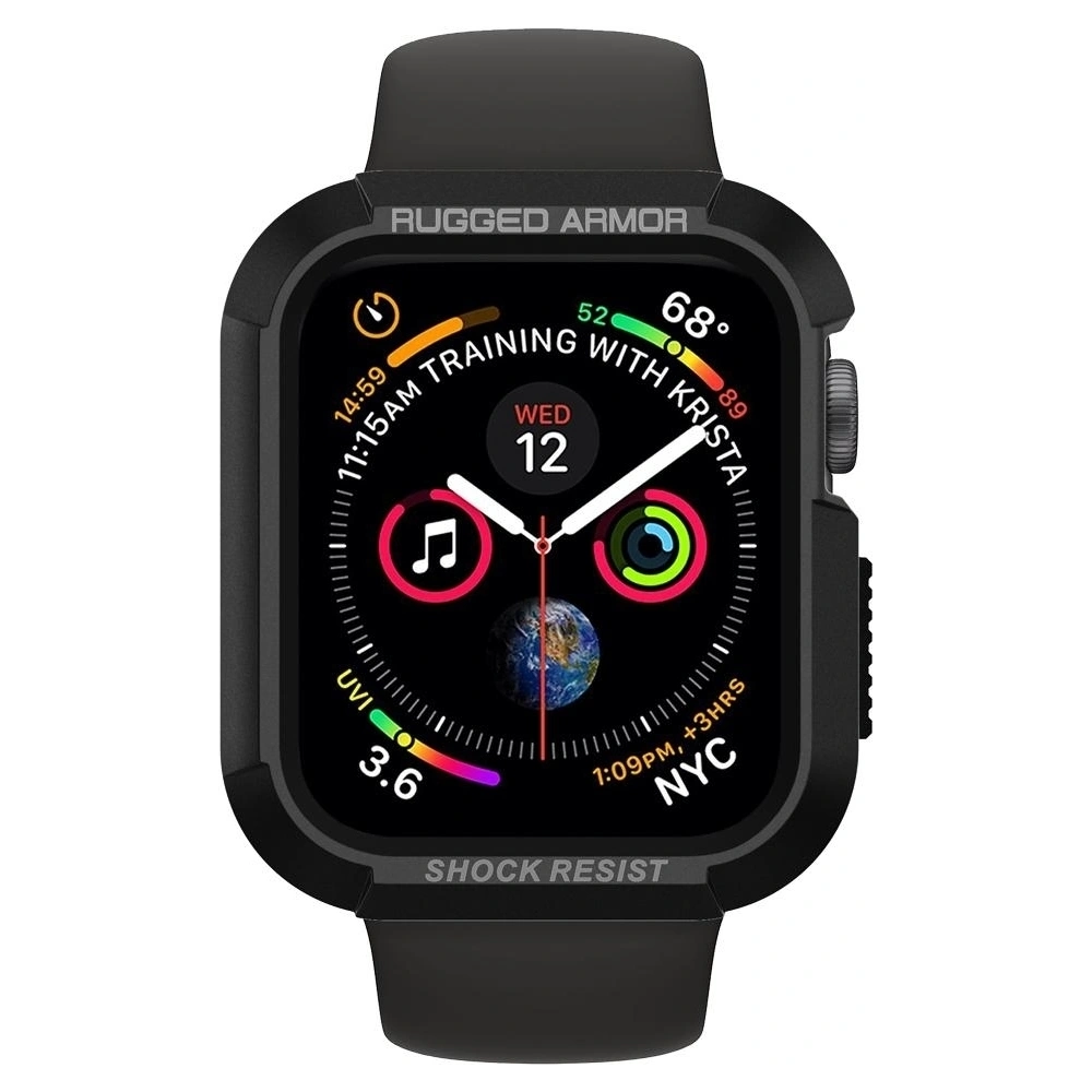Hurtownia GSM - Etui Spigen Rugged Armor Apple Watch 4/5/6/7/SE 44/45mm Negru - SPN467BLK - {ean13} - Hurt