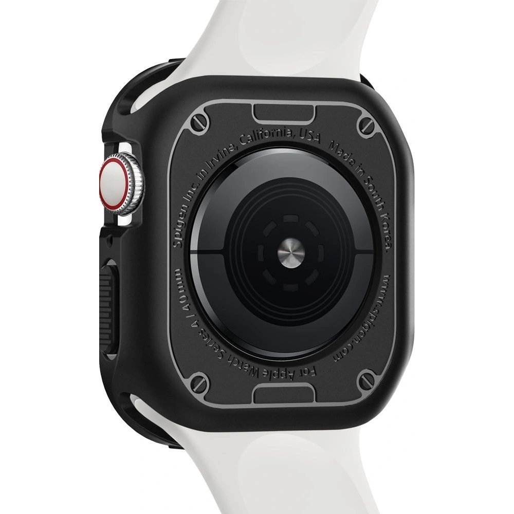 Hurtownia GSM - Etui Spigen Rugged Armor Apple Watch 4/5/6/7/SE 44/45mm Černé - SPN467BLK - {ean13} - Hurt