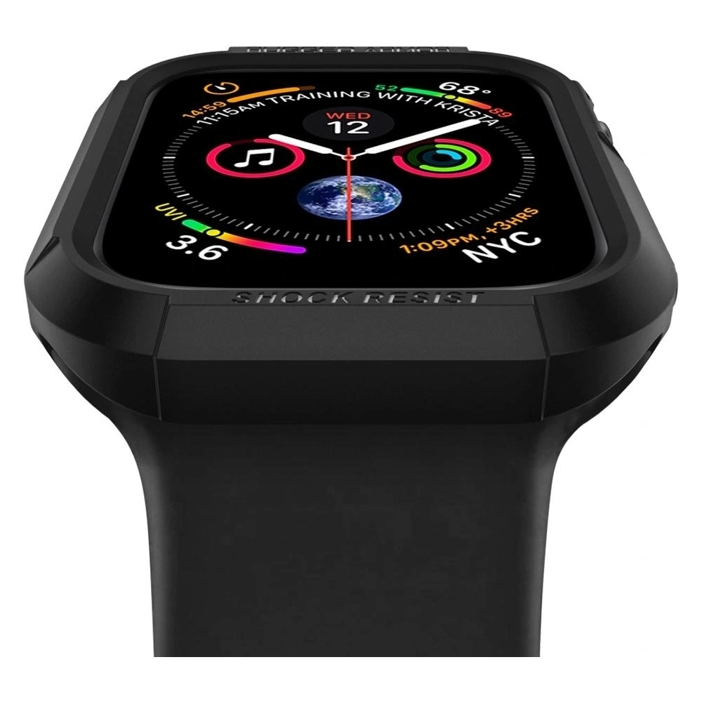Hurtownia GSM - Etui Spigen Rugged Armor Apple Watch 4/5/6/7/SE 44/45mm Negru - SPN467BLK - {ean13} - Hurt