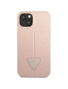 Hurtownia GSM - Etui Guess GUHCP14MPSATLP Apple iPhone 14 Plus / 15 Plus rózsaszín/pink keménytok SaffianoTriangle Logo - GUE2113 - {ean13} - Hurt