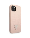 Hurtownia GSM - Etui Guess GUHCP14MPSATLP Apple iPhone 14 Plus / 15 Plus rózsaszín/pink keménytok SaffianoTriangle Logo - GUE2113 - {ean13} - Hurt